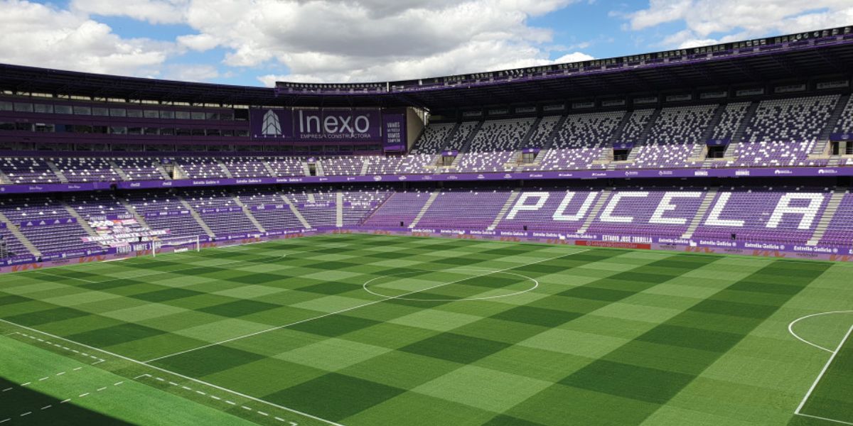 Estádio do clube espanhol do qual a equipe fez algumas brincadeiras com a altura do goleiro (Reprodução: Internet)