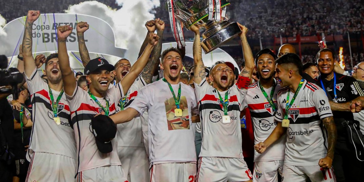 São Paulo campeão da Copa do Brasil - (Foto: Reprodução / Internet)