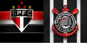 Logo do São Paulo e do Corinthians (Foto: Reprodução / Internet)