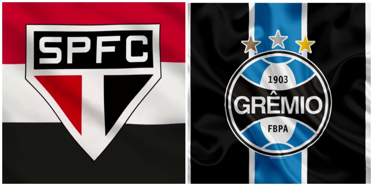 São Paulo e Grêmio - (Foto: Reprodução / Internet)