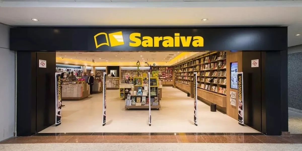 A Saraiva é uma das principais livrarias do país (Reprodução: Internet)