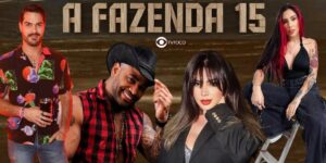 A Fazenda 15: Shayan, Cézar Black, Nadja e Alicia X foram escolhidos pelo público