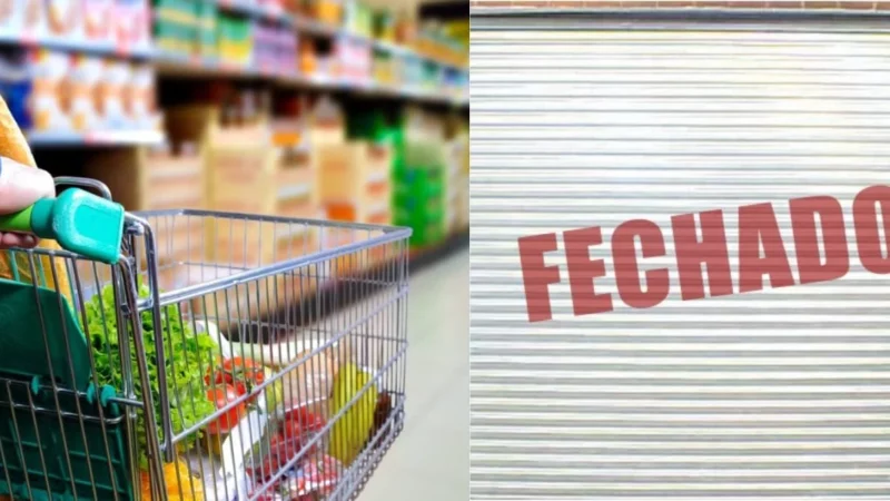 O devastador fim de supermercado tradicional - Foto: Reprodução/Internet