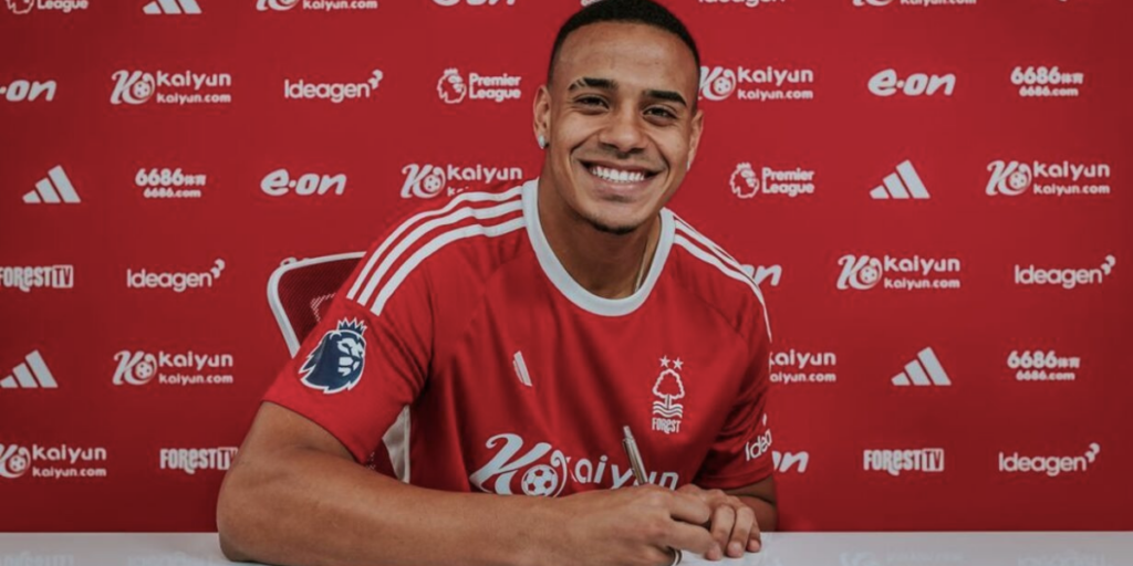 Murillo é o novo reforço do Nottingham Forest (Reprodução/Internet)