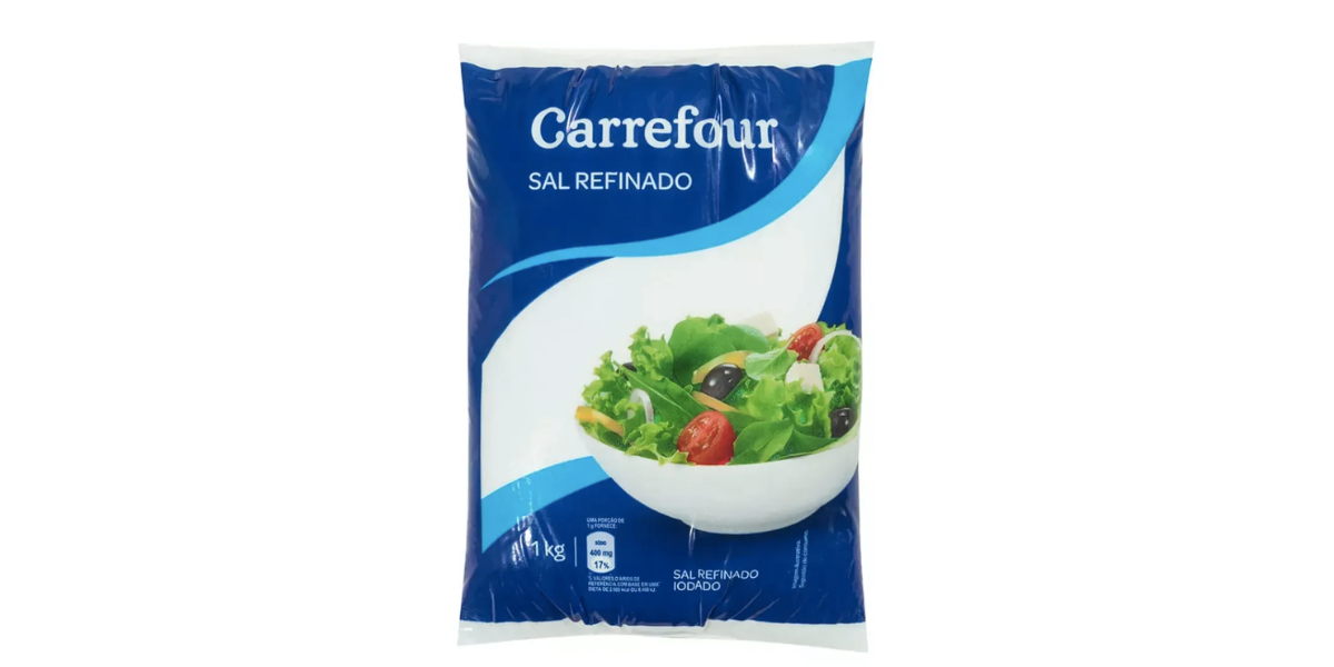 Sal da marca Carrefour (Reprodução/Internet)