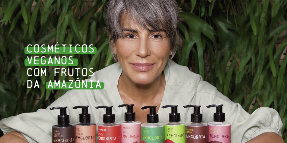 Glória Pires dona de marca de cosméticos (Reprodução/internet)
