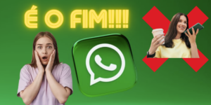 Fim do WhatsApp (Reprodução/Montagem TV Foco)