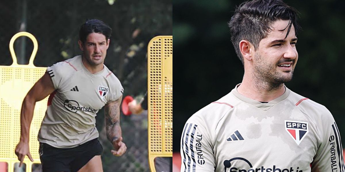 Alexandre Pato, jogador do São Paulo (Foto - Montagem TV Foco)