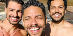 Amaury Lorenzo, Cauã Reymond e Paulo Lessa, atores de Terra e Paixão (Foto: Reprodução, Instagram)