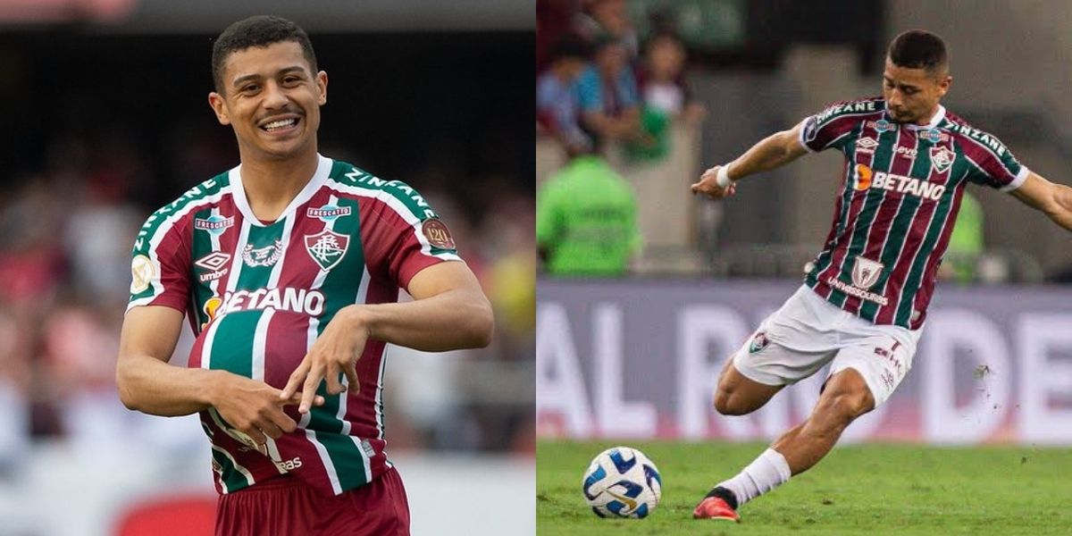 André, craque do Fluminense (Foto - Montagem TV Foco)