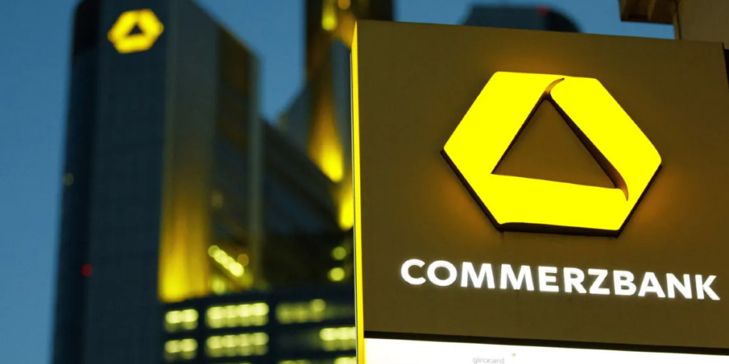 Logo do Banco Commerzbank (Foto: Reprodução, VEJA)