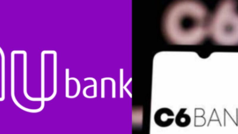 Nubank and C6 Bank - Photo: TV Foco montage