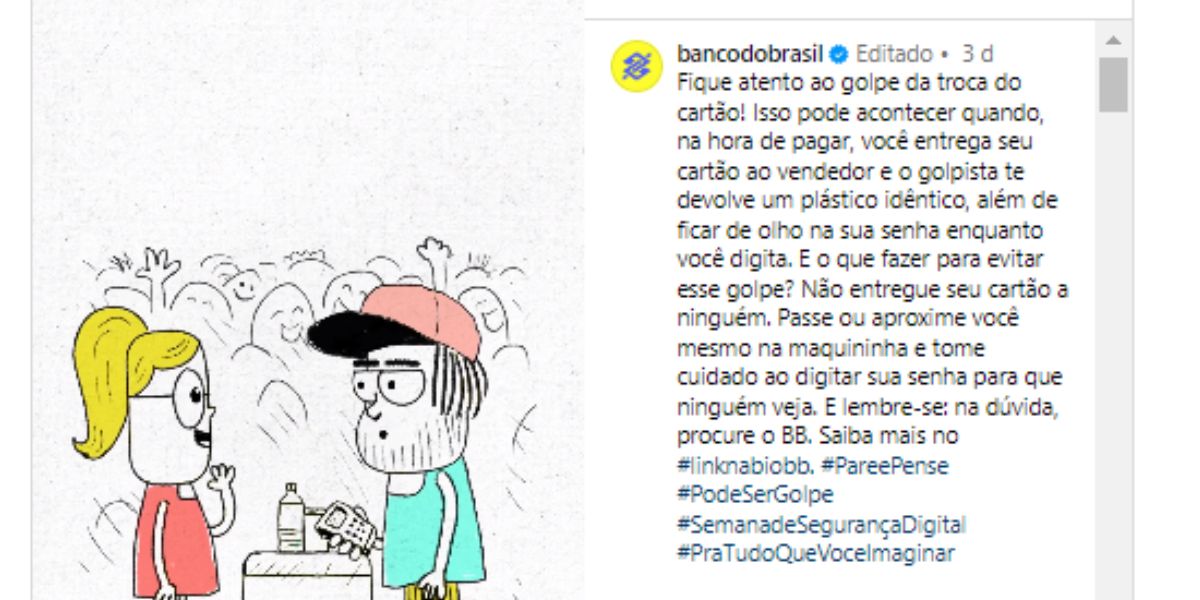 Comunicado do Banco do Brasil - Foto: Reprodução