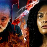 Aline fará Antônio amargar ruína após ter suas terras roubadas, em Terra e Paixão, novela da Globo (Foto Reprodução/Montagem/Tv Foco)