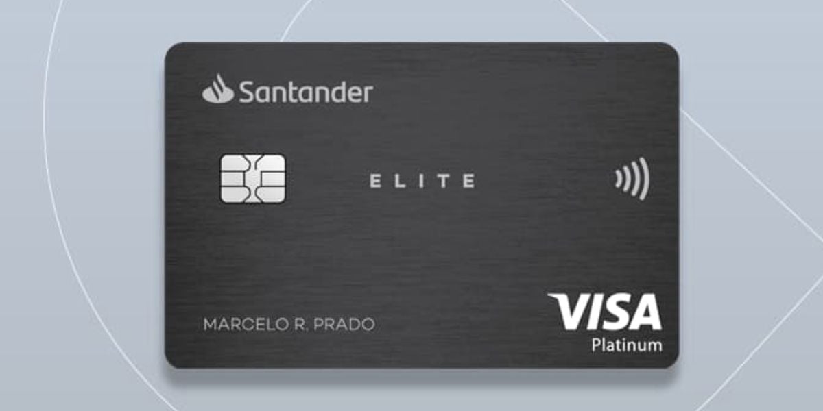 Cartão Elite (Foto: Reprodução / Santander)