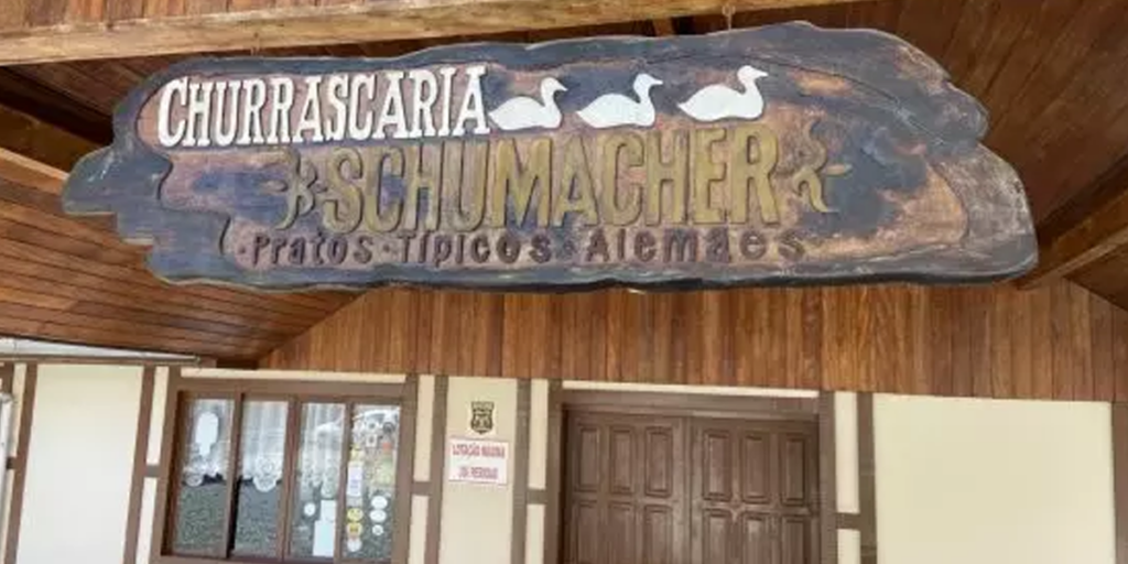 Churrascaria e Restaurante Schumacher, de Guabiruba (Foto: Reprodução, Wendel Rudolfo)