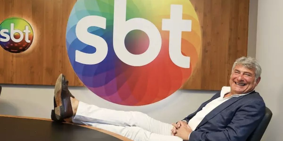 Cléber Machado no SBT (Foto: Reprodução / Instagram)