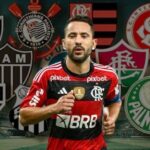 Everton Ribeiro, meia do Flamengo (Foto - Montagem TV Foco)