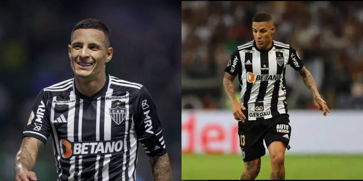 Guilherme Arana, craque do Galo (Foto - Montagem TV Foco)