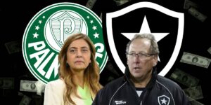 Imagem do post Mais de R$ 103M: Leila garante barca com 3 reforços de peso no Palmeiras para aniquilar Textor no Botafogo