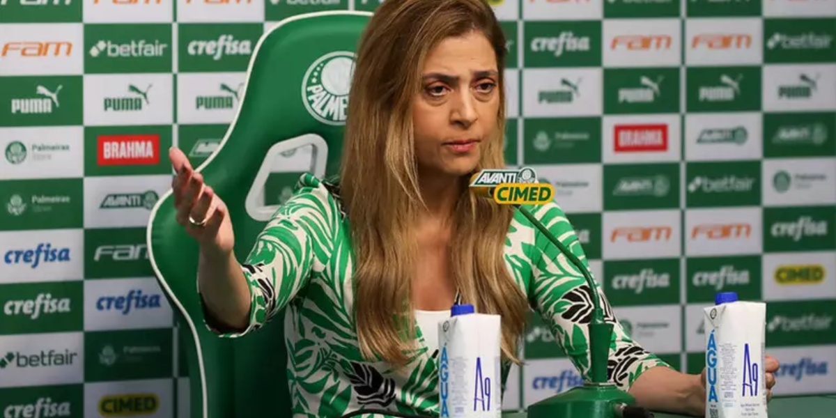 Leila Pereira diretora do Palmeiras (Foto: Reprodução/ Internet)