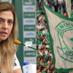 Leila Pereira, presidente do Palmeiras (Foto - Montagem TV Foco)