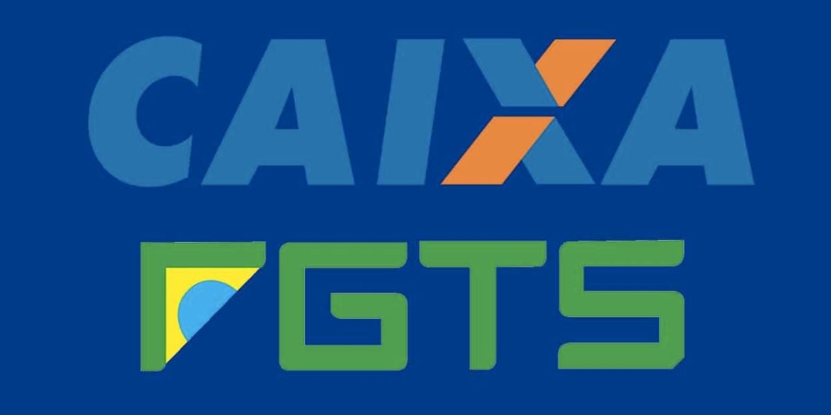 Logo da Caixa e FGTS (Foto: Reprodução / Internet)