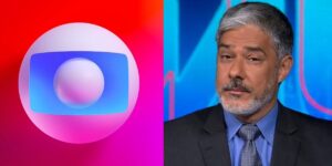 Logo da Globo e William bonner - Foto Reprodução Internet