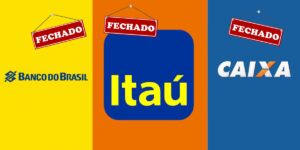 Logo o Itaú, Banco do Brasil e da Caixa - Foto Reprodução Internet