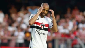 Lucas Moura no São Paulo - Foto Internet