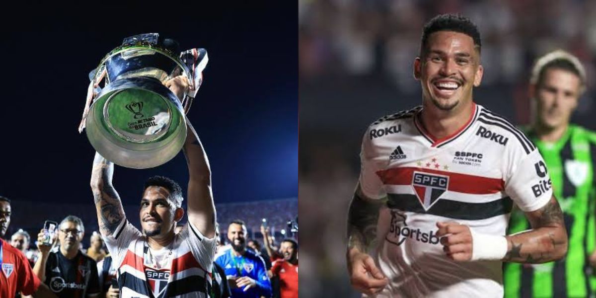 Luciano, camisa 10 do São Paulo (Foto - Montagem TV Foco)