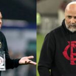 Luxemburgo e Sampaoli (Reprodução - Internet)