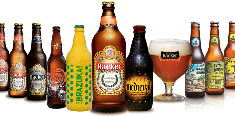 Marca de cerveja Backer (Foto: Reprodução, Site da Backer)