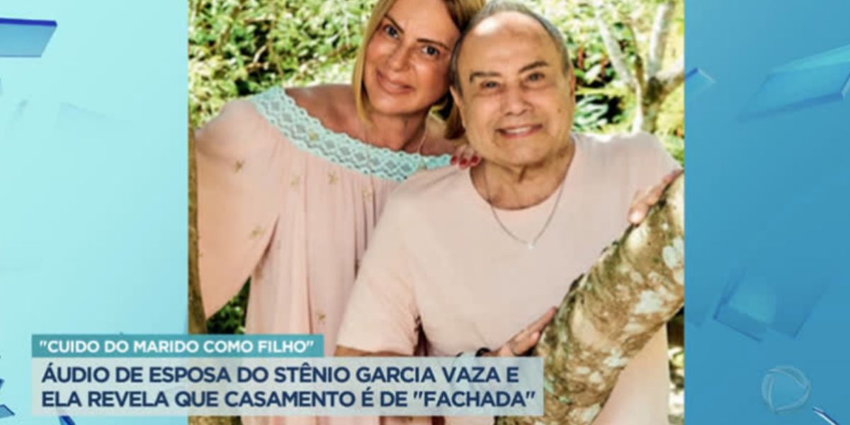 Notícia de Marilene Saad, esposa de Stênio Garcia (Foto: Reprodução / Balanço Geral da Record) 