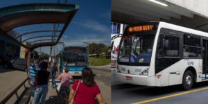 Nova lei dos ônibus em São Paulo é aprovada - Montagem TVFOCO