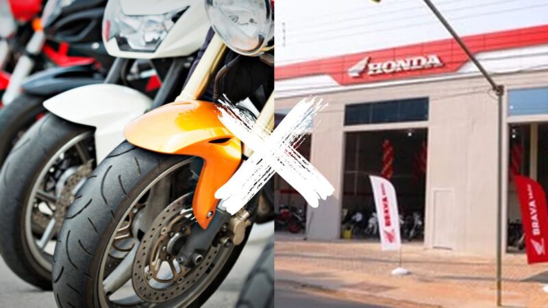 Nova lei já está em vigor e acaba com 10 motos de rivais da Honda - Montagem TVFOCO