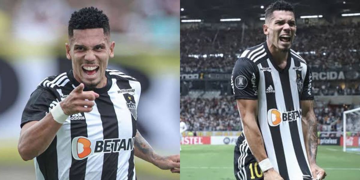 Paulinho, camisa 10 do Atlético Mineiro (Foto - Montagem TV Foco)