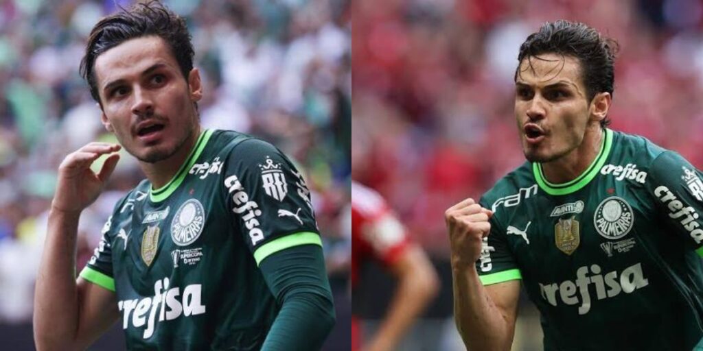 Raphael Veiga, craque do Palmeiras (Foto - Montagem TV Foco).