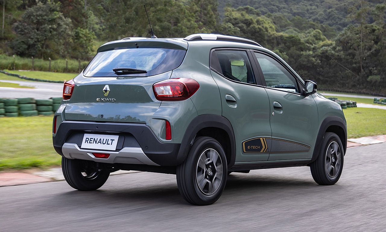 Renault Kwid E-Tech, sem dúvidas, é um dos modelos de carros mais econômicos do Brasil - Foto Internet