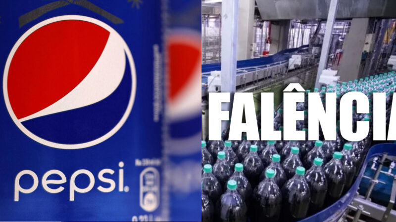 Rival da marca de Refrigerante PEPSI tem falência decretada (Foto: Reprodução, Montagem, TV Foco)