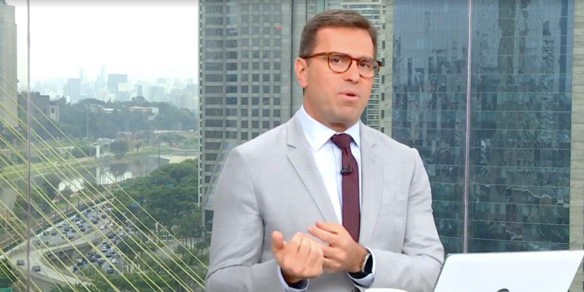 Rodrigo Bocardi no Bom Dia São Paulo (Foto: Reprodução / Globo)