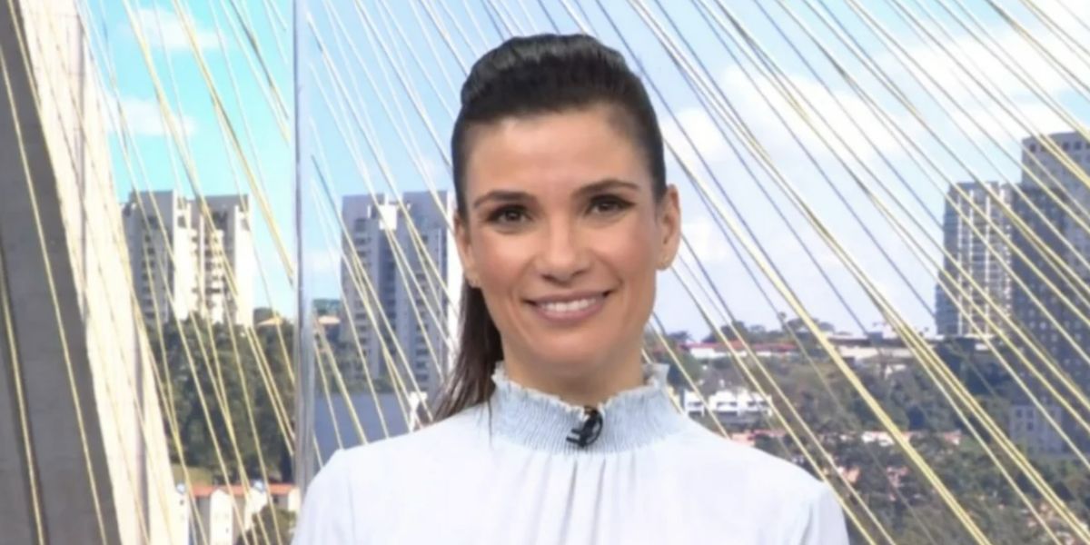 Sabina Simonato no Bom Dia São Paulo (Foto: Reprodução / Globo)