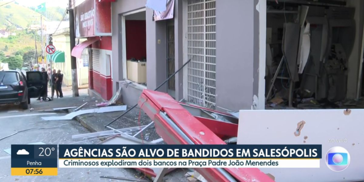 Santander (Foto: Reprodução / Bom Dia São Paulo da Globo)