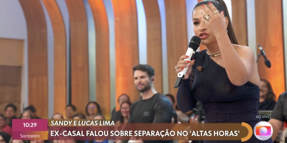 Simone Mendes no Encontro (Foto: Reprodução / Globo)