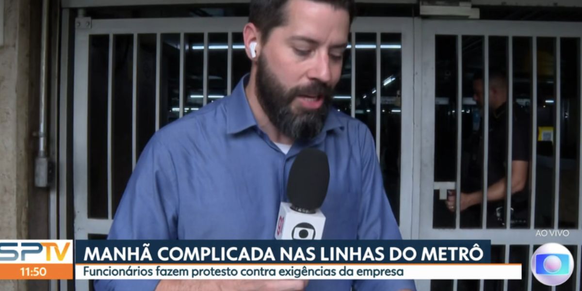 Anselmo Caparica no SP1 (Foto: Reprodução / Globo)