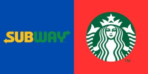 Subway e Starbucks (Reprodução - Internet)