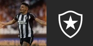 Tiquinho Soares e Botafogo (Montagem TV Foco)