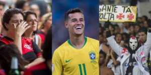 Torcedora do Flamengo, Coutinho e Torcedor do Vasco (Reprodução - Internet)