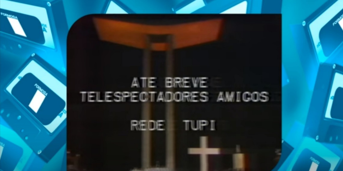 Aviso de despedida da Tupi (Foto: Reprodução/TV Formosa)