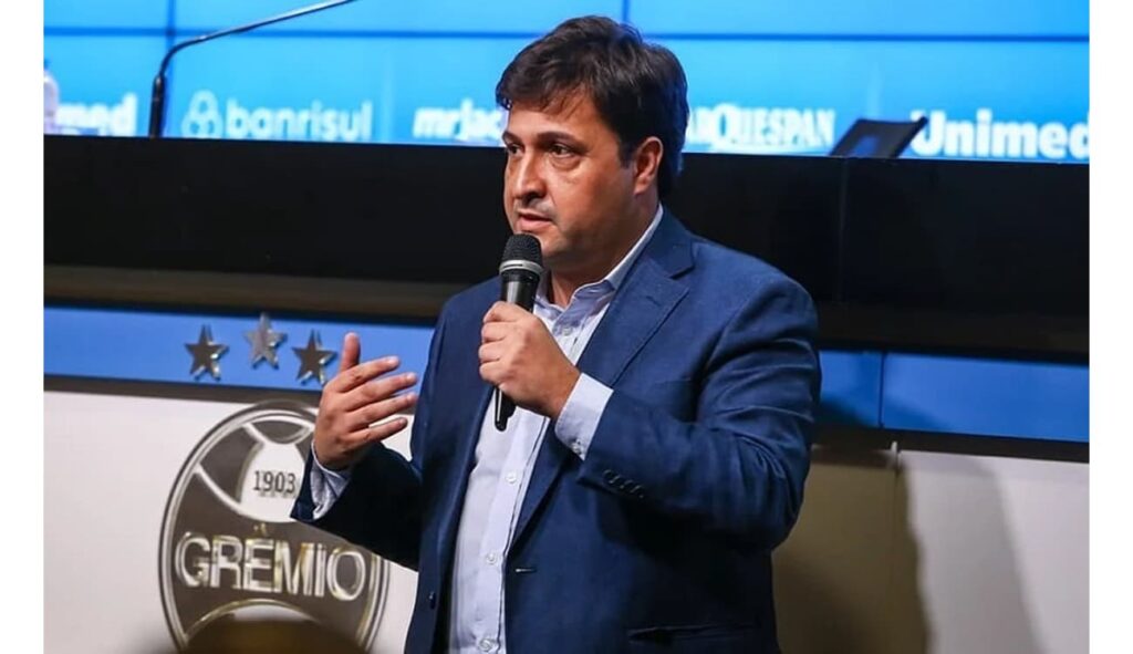 Alberto Guerra, presidente do Grêmio (Foto: Divulgação/Internet)